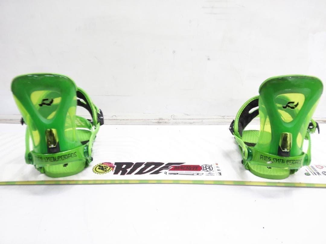 RIDE ライド MACHETE 155cm ビンLサイズ スノーボードセット