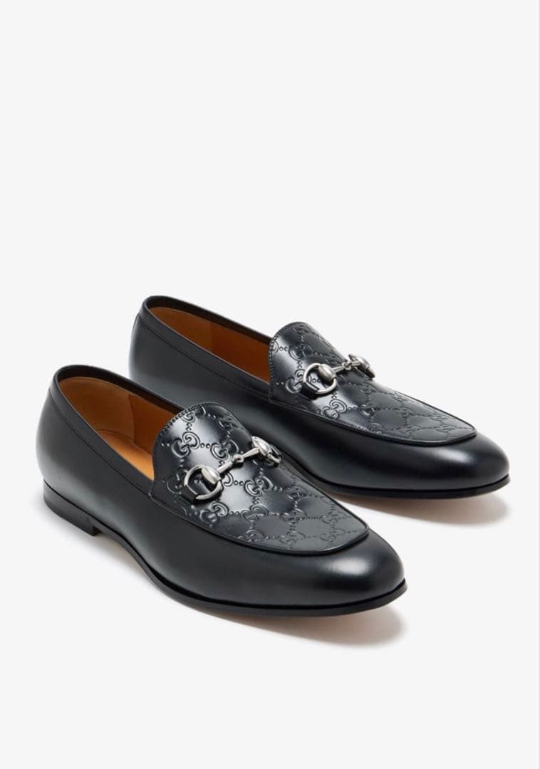 残り1日30%オフ 未使用　現行　Gucci ホースビットローファー　6.5