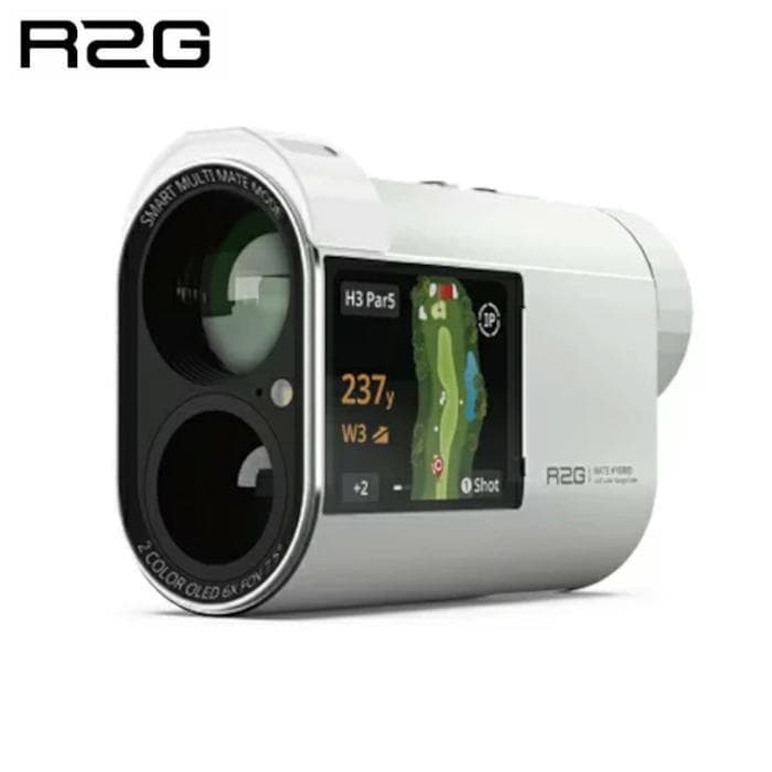 新品 R2G MATE HYBRID レーザー距離計測器 専用ケース付き WH