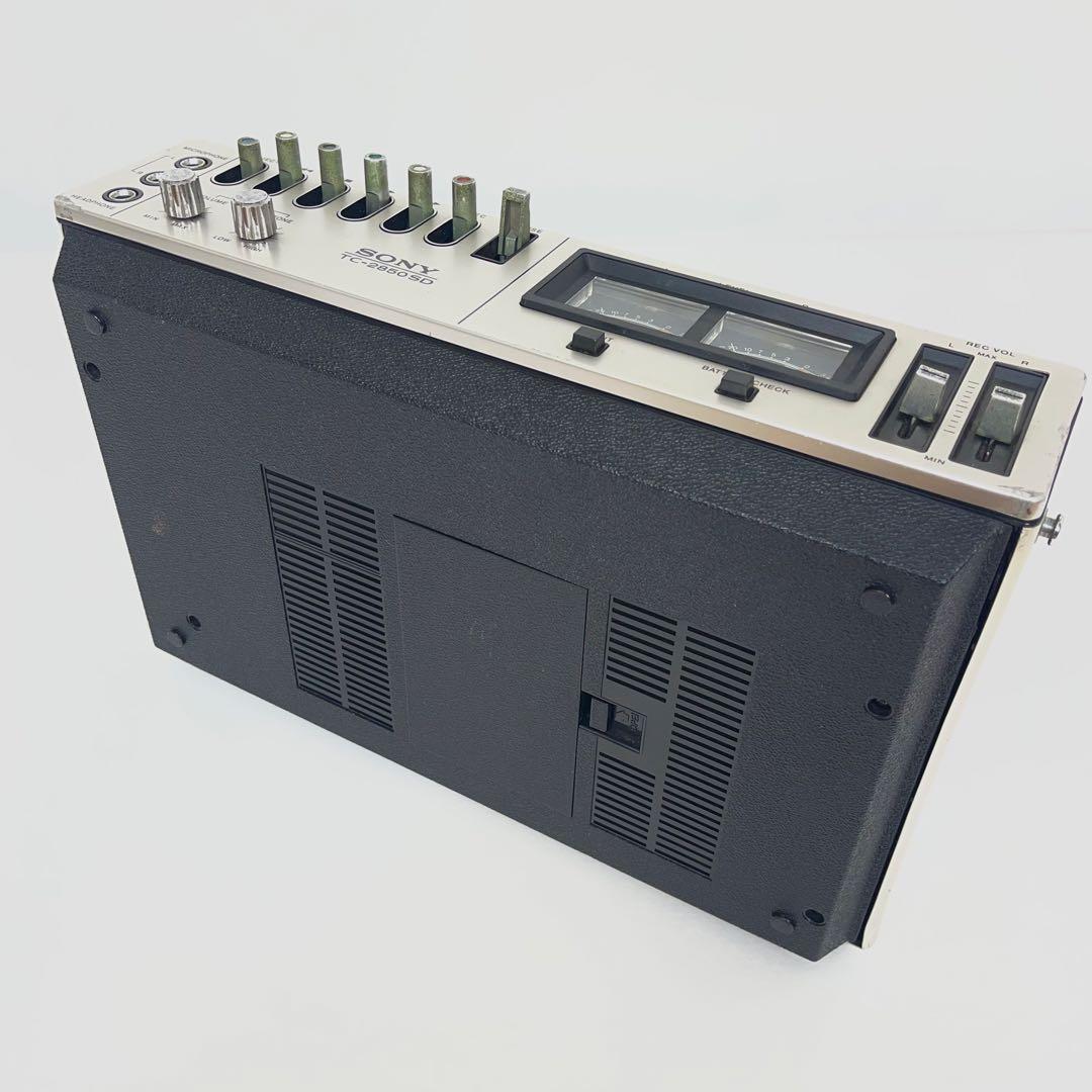 SONY TC-2850 SD カセットレコーダー　デンスケ 動作品
