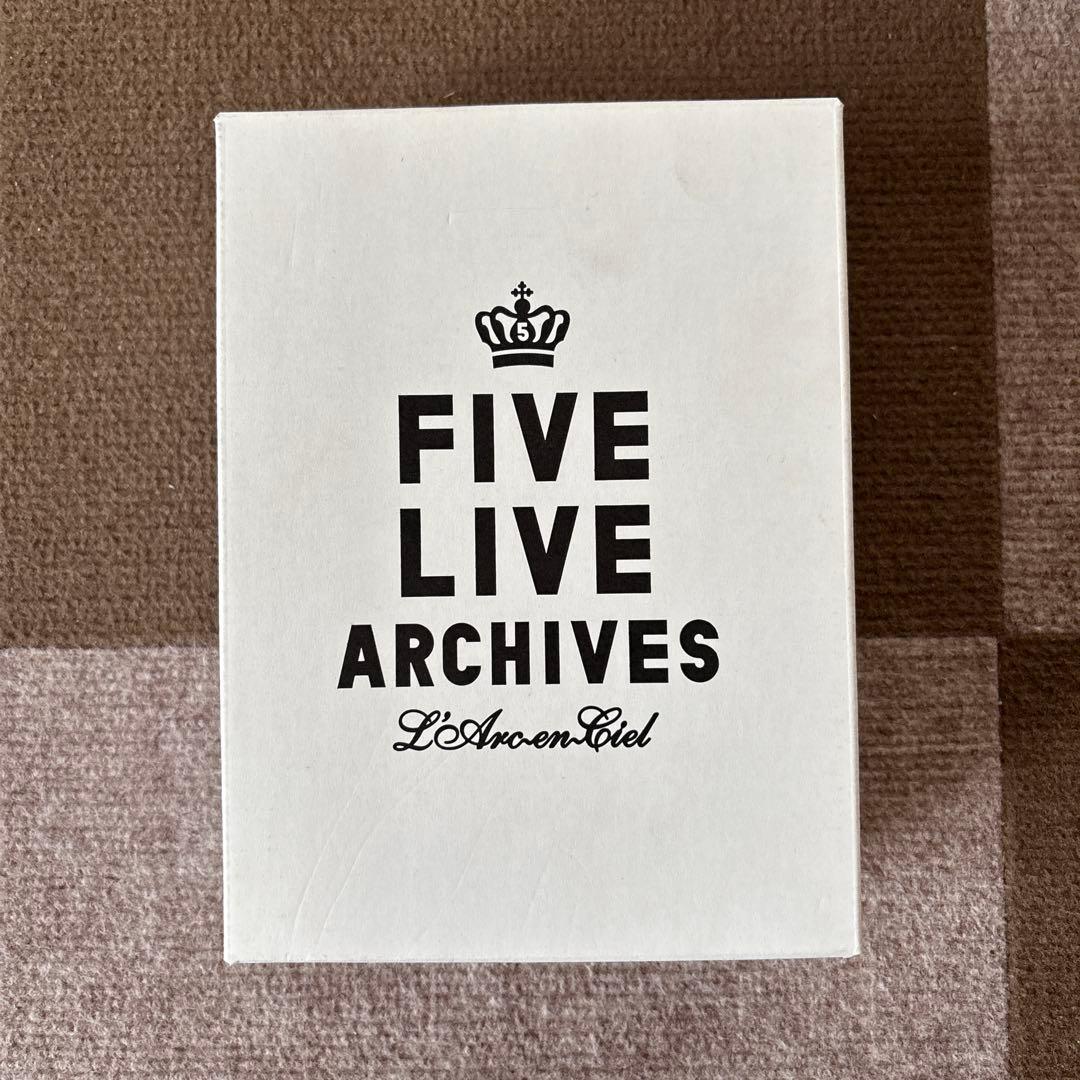 L'Arc～en～Ciel/FIVE LIVE ARCHIVES〈完全生産限定…