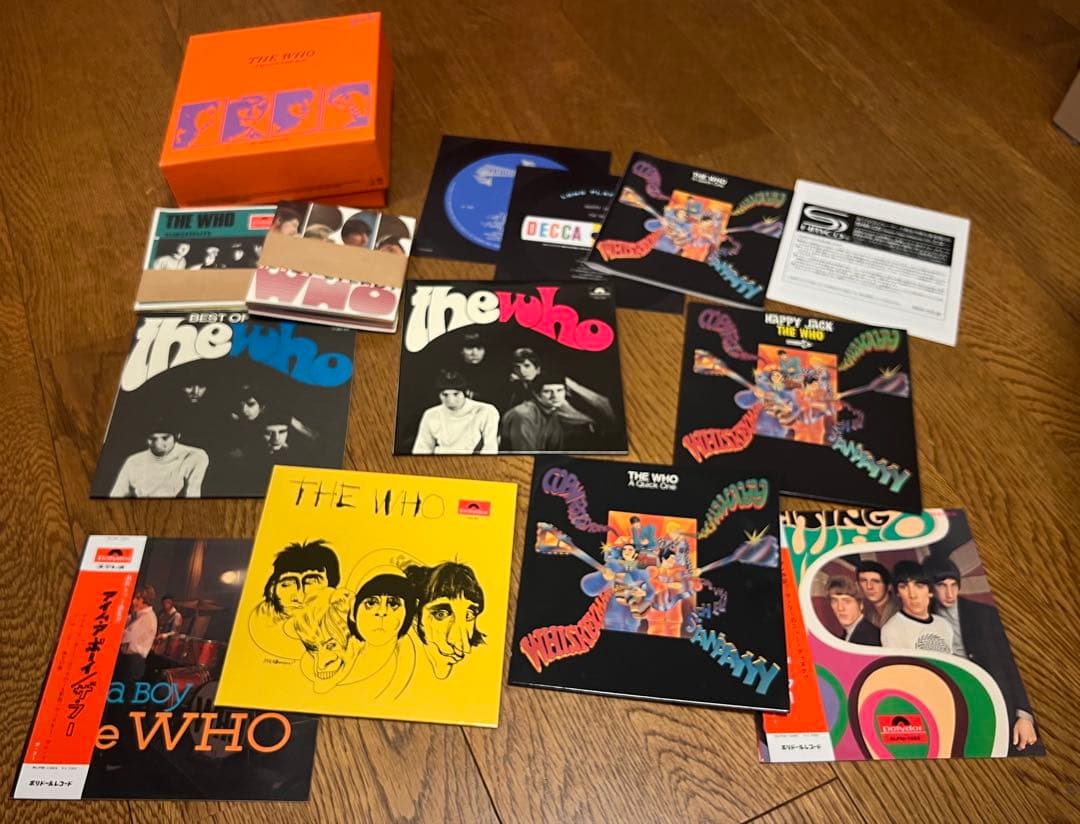 THE WHO A QUICK ONE BOX 2SHM-CD 紙ジャケ