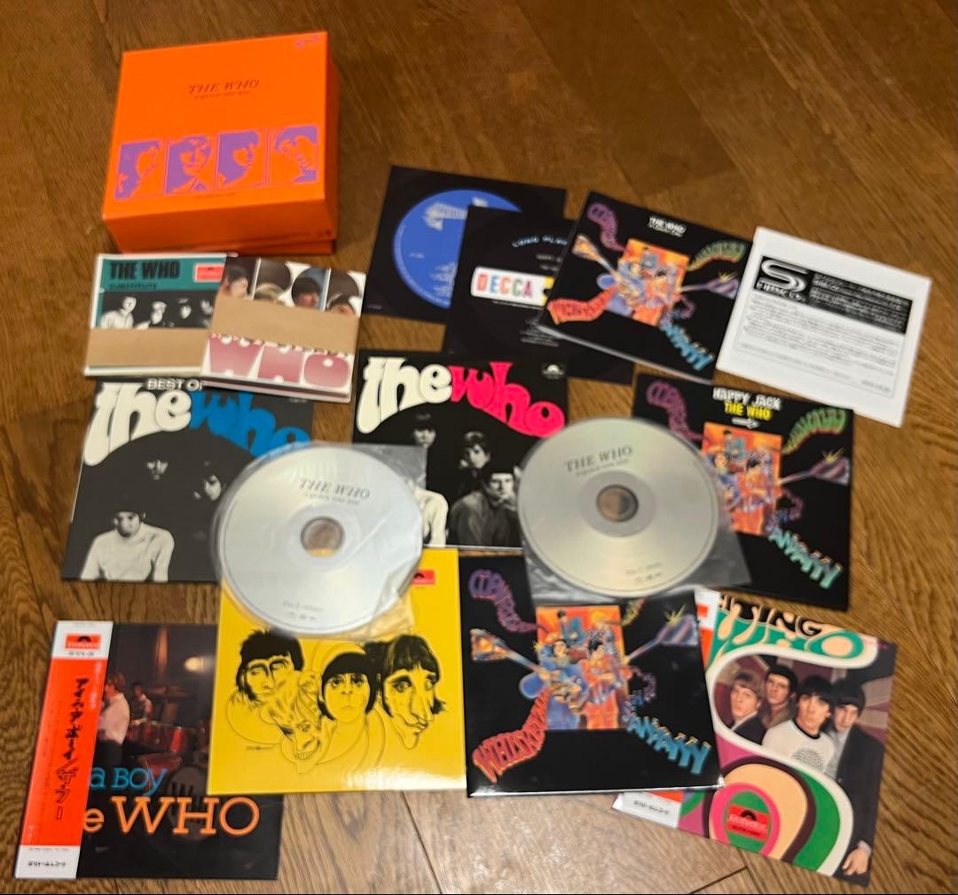 THE WHO A QUICK ONE BOX 2SHM-CD 紙ジャケ