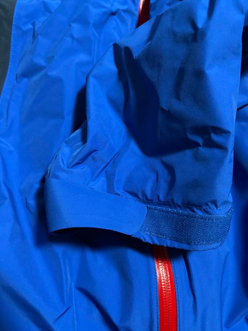 モンベル ドロワッドパーカ メンズ L 青　ゴアテックス 登山 スノボウェア上下