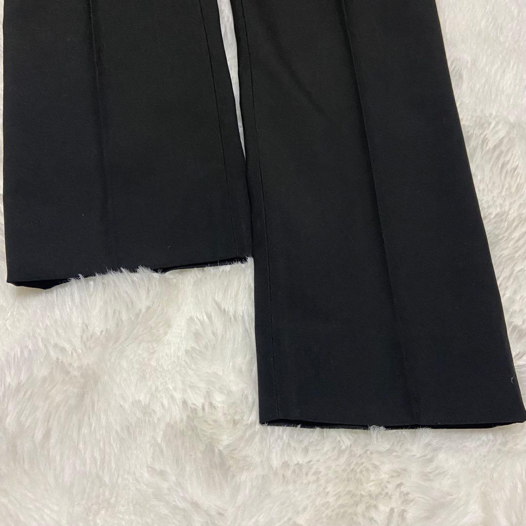 COMME CA ISM 黒スーツ 160A ネクタイ　ポケットチーフ　卒業式