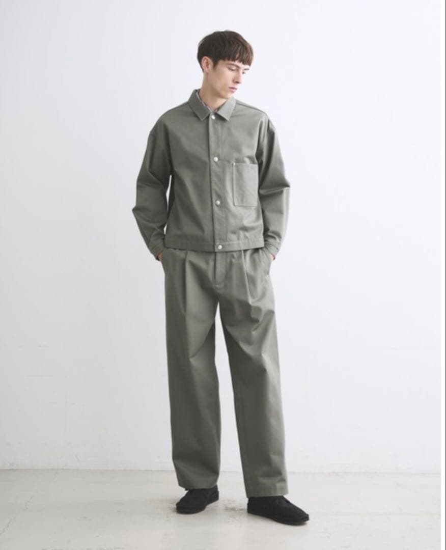 Traditional Weatherwear グレー チノパン M