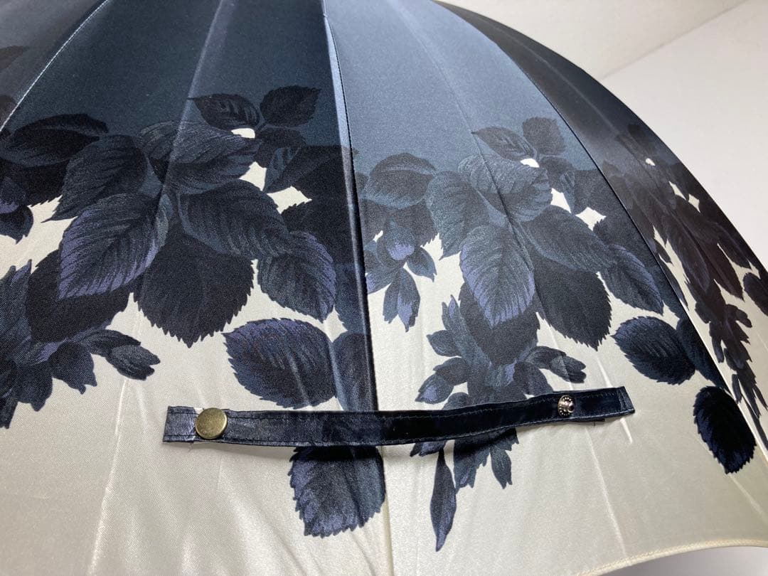 福井洋傘 高級傘 花柄 長傘 雨傘
