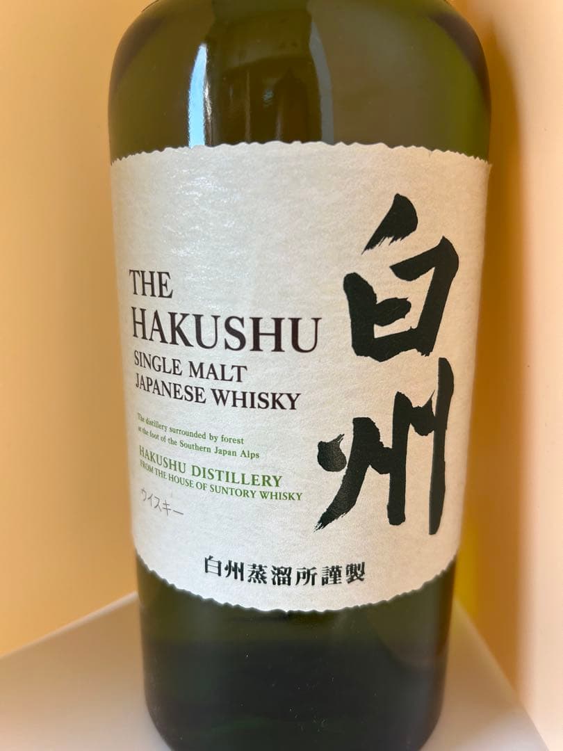 【新品未開封】白州 シングルモルト ウイスキー 700ml HAKUSHU