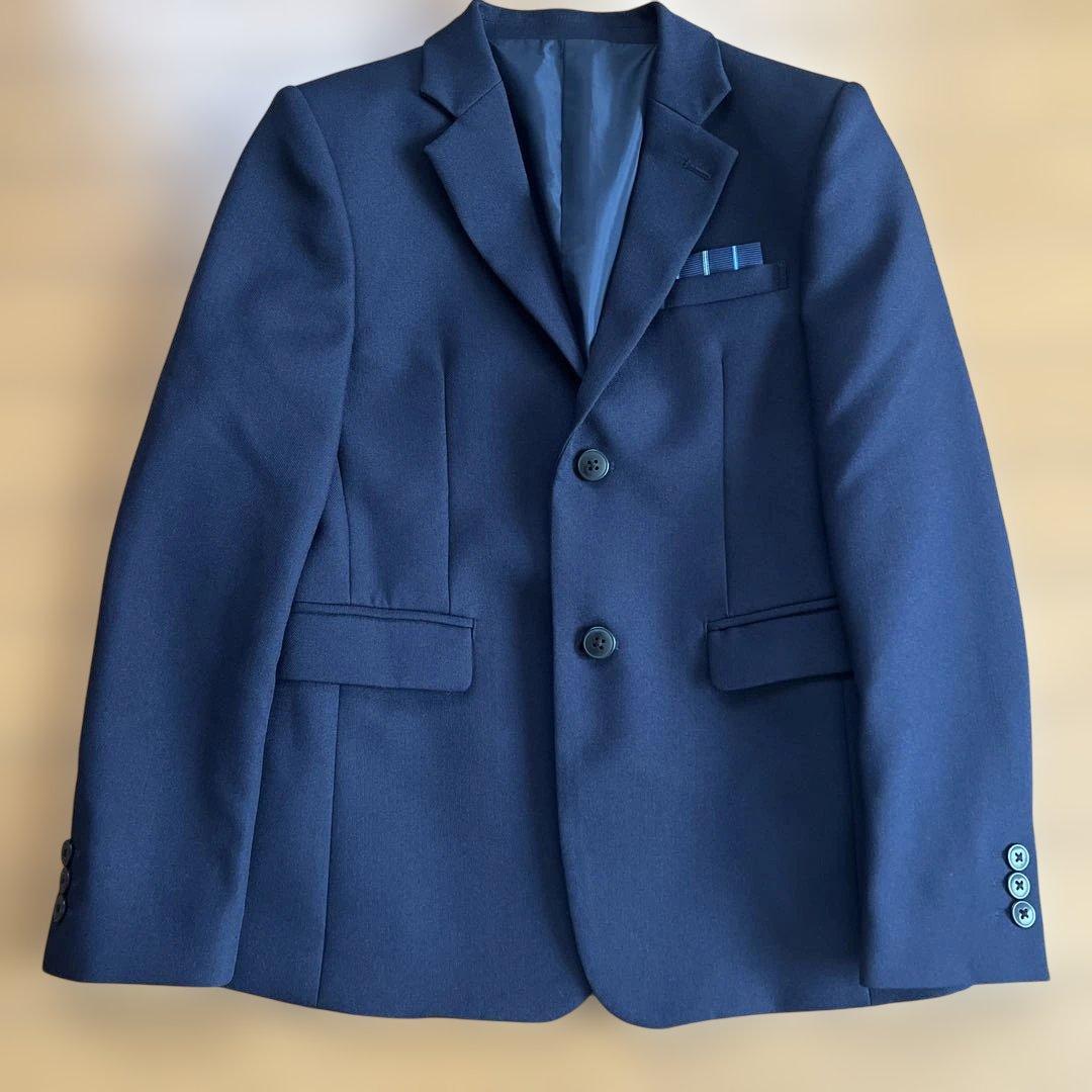 新品同様✨定価2.3万★レディフレディ150 濃紺　スーツセットアップ⑤点セット