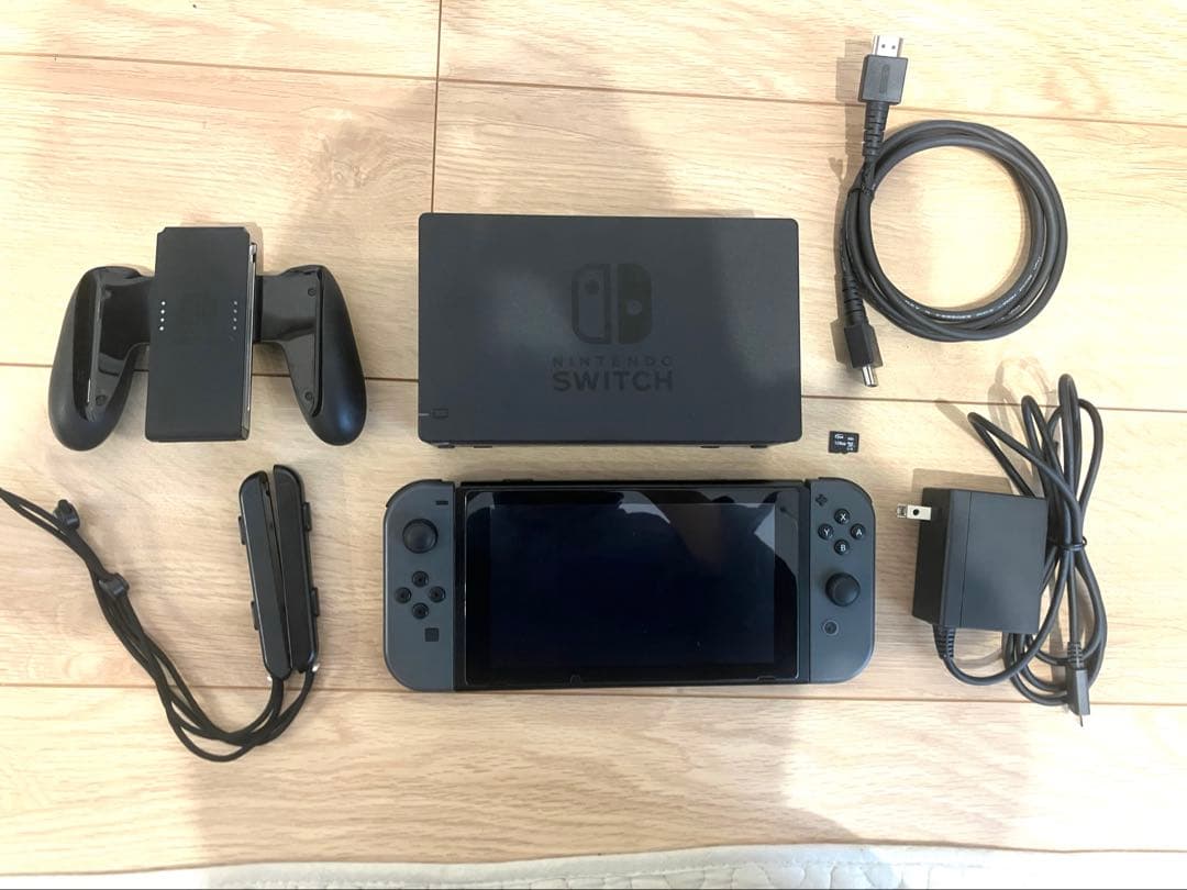 美品　Nintendo Switch本体　バッテリー強化版　　初期化済