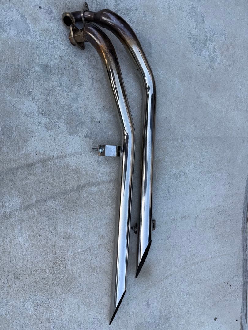 YAMAHA ドラックスター250 スラッシュカットマフラー