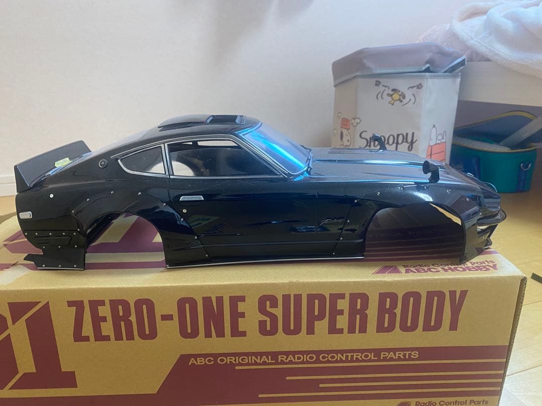 ラジコン フェアレディ Z ボディ abcホビー 未完成品 希少！