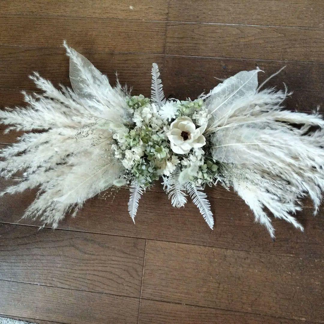 akeページ 　フライングリース　横長スワッグ