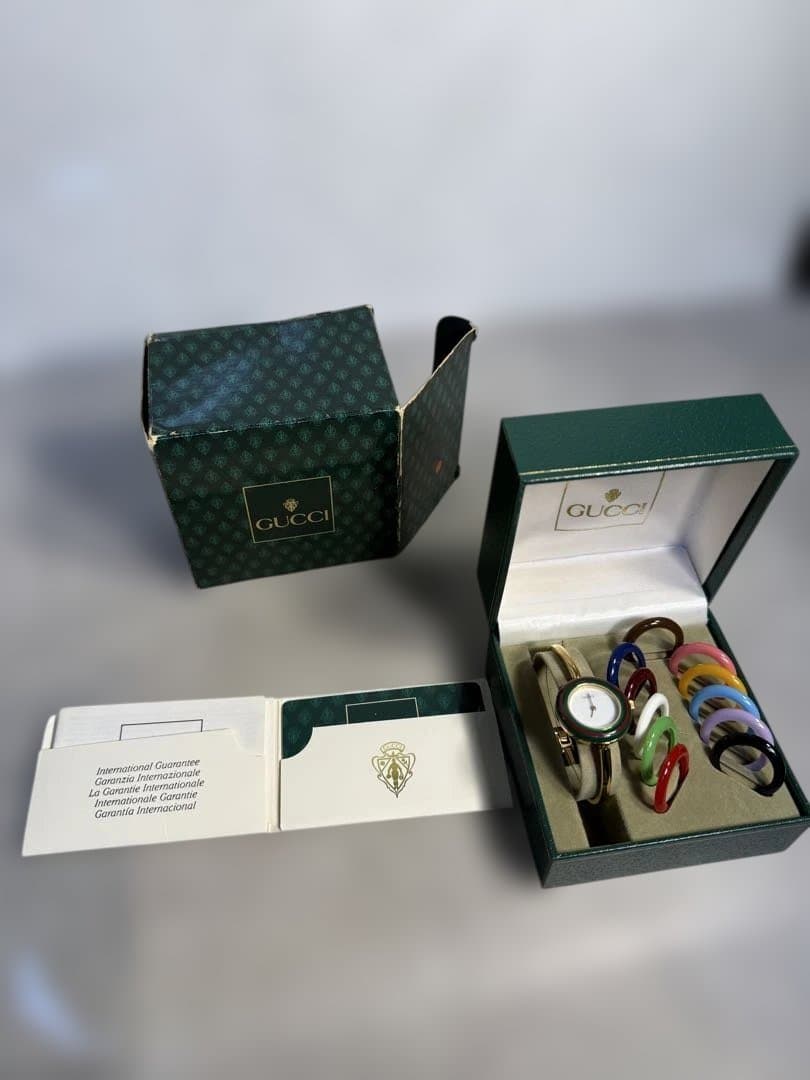 GUCCI インターチェンジャブル ベゼル ウォッチ レディース ヴィンテージ