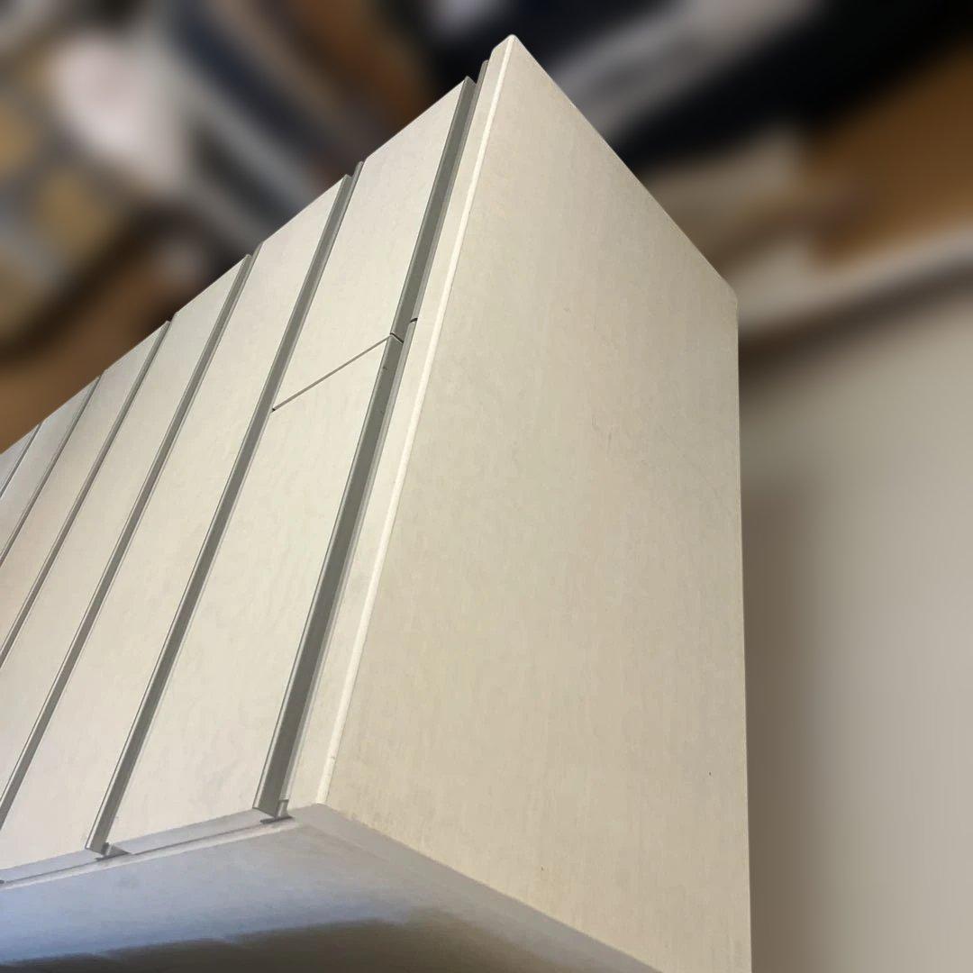 ハイチェスト ホワイト　6段W798×D420×H1280