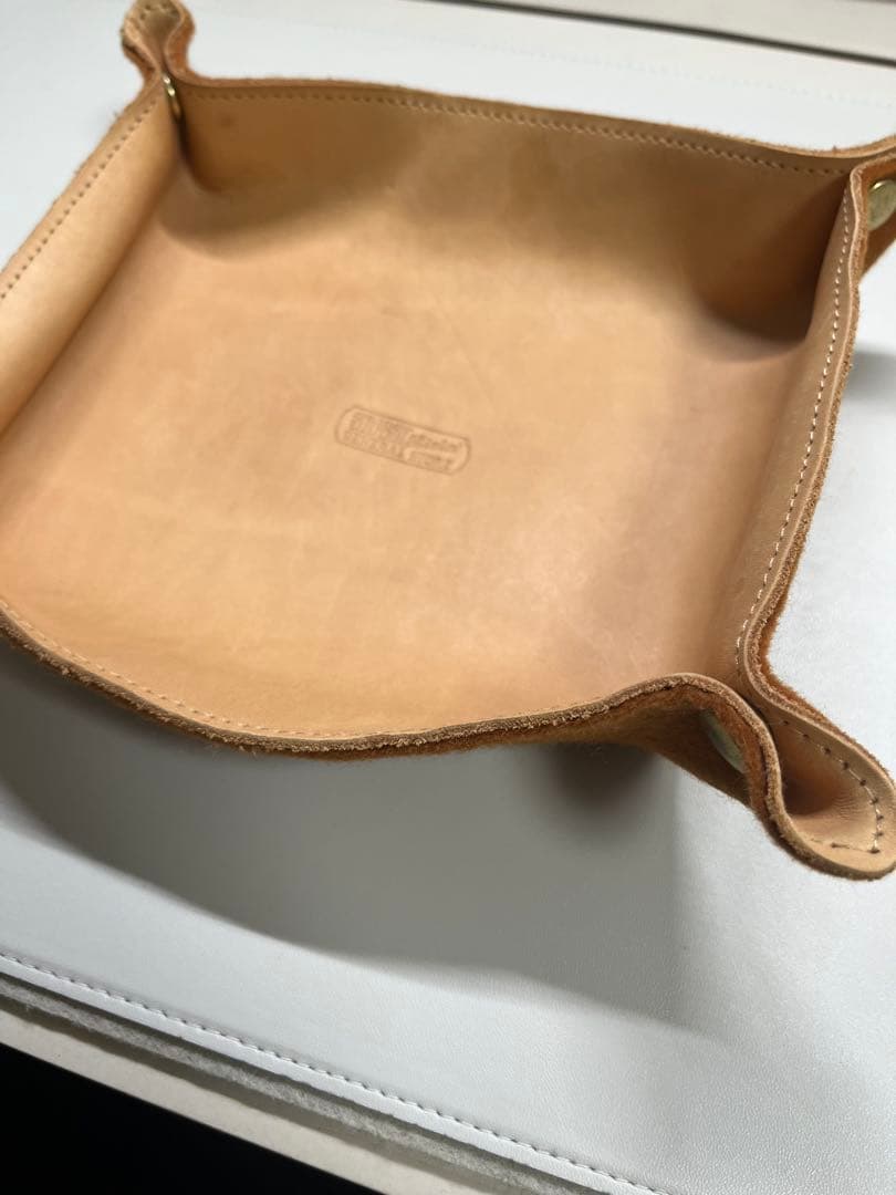 Stussy livin レザー収納ボックス トレー