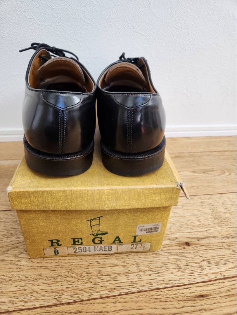 REGAL 2504 ブラック ドレスシューズ 27.5cm