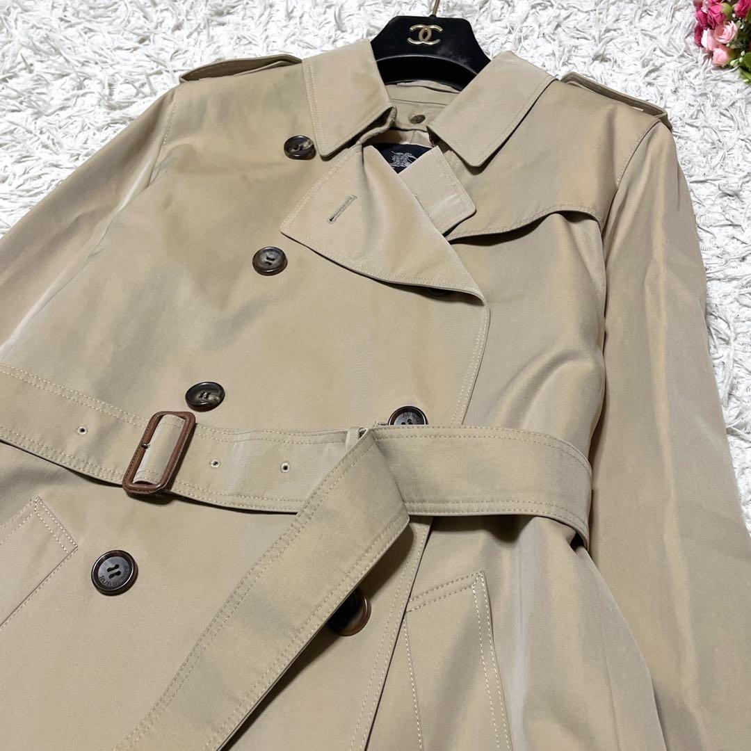 極美品●バーバリーロンドン トレンチコート ライナー ベルト ベージュ 44
