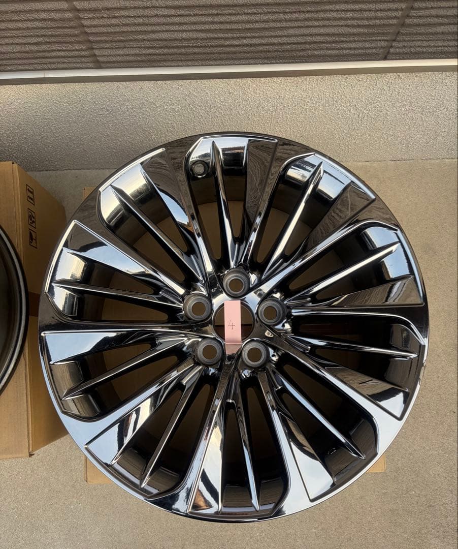 【人気】レクサス50LS 純正オプションホイール　20インチ　4本セット