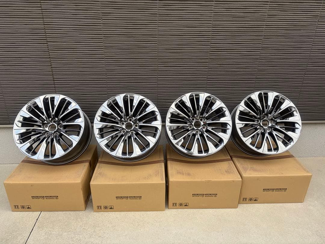 【人気】レクサス50LS 純正オプションホイール　20インチ　4本セット