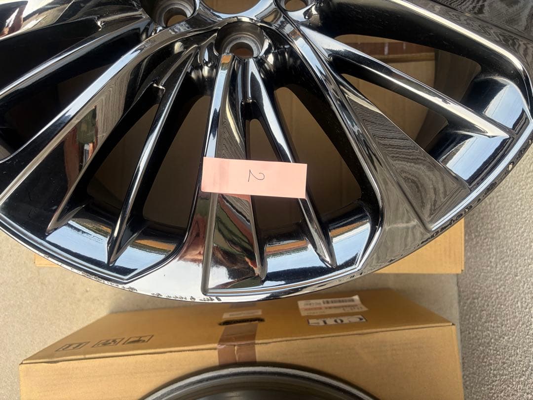 【人気】レクサス50LS 純正オプションホイール　20インチ　4本セット