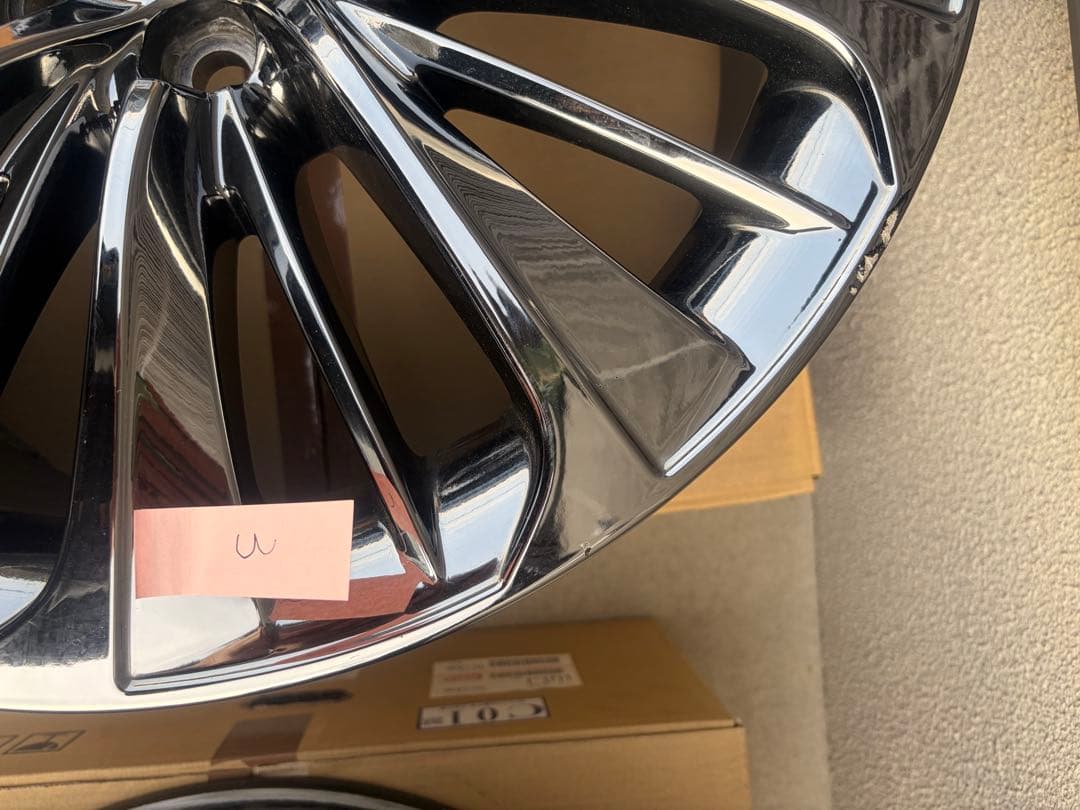 【人気】レクサス50LS 純正オプションホイール　20インチ　4本セット