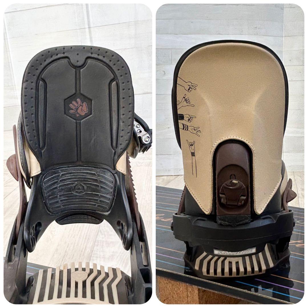 メンズスノーボード　Scooter CL 158㎝、サロモン SPX Pro M