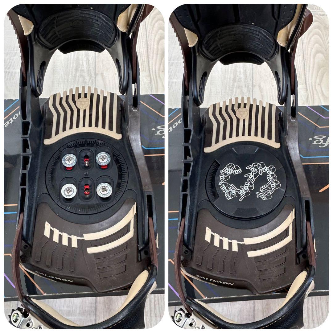 メンズスノーボード　Scooter CL 158㎝、サロモン SPX Pro M