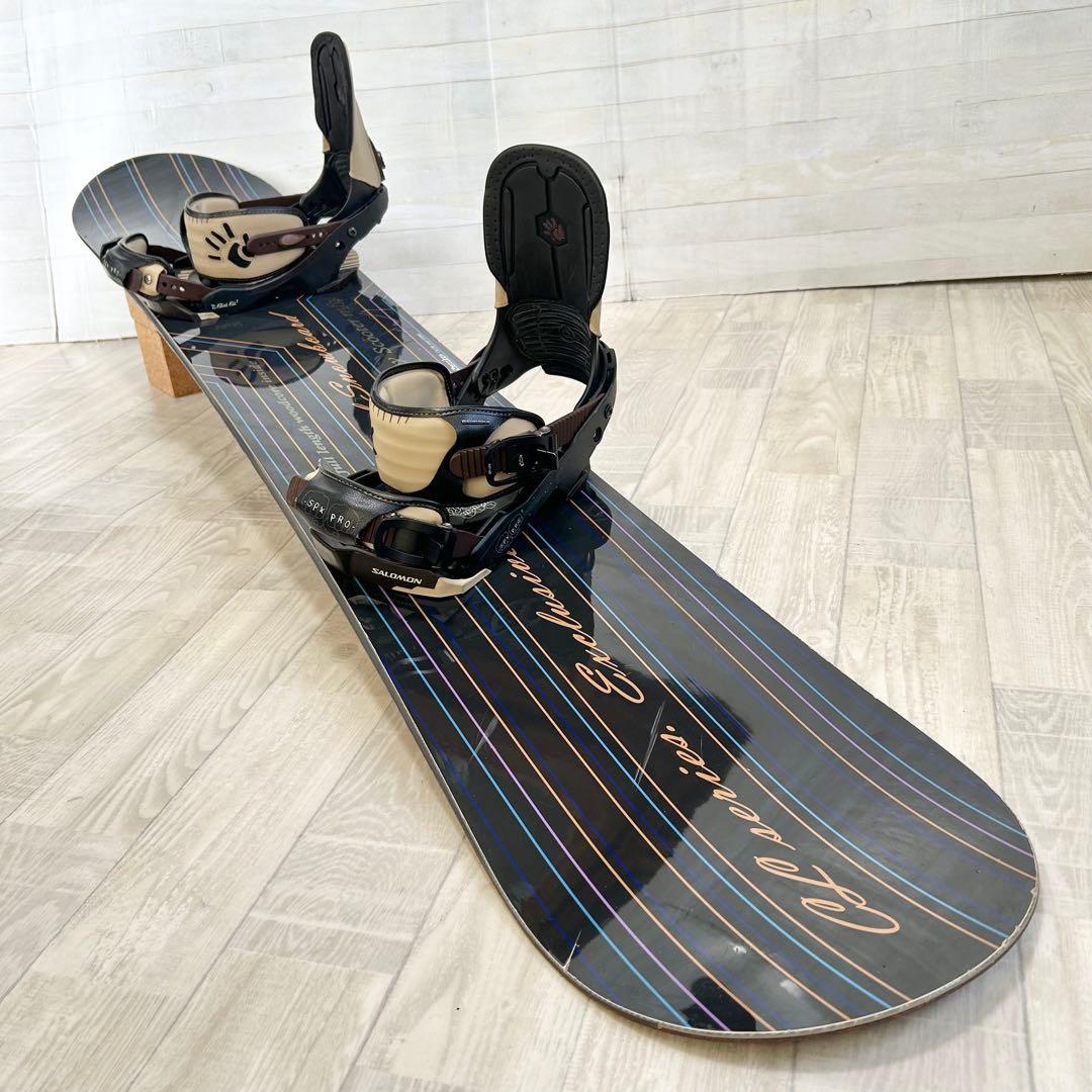 メンズスノーボード　Scooter CL 158㎝、サロモン SPX Pro M