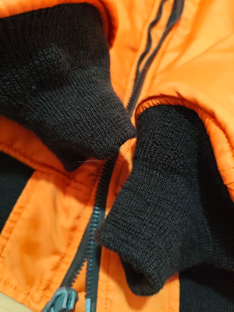 美品 バズリクソンズ UNUSED MA-1 サイズ2 オレンジ