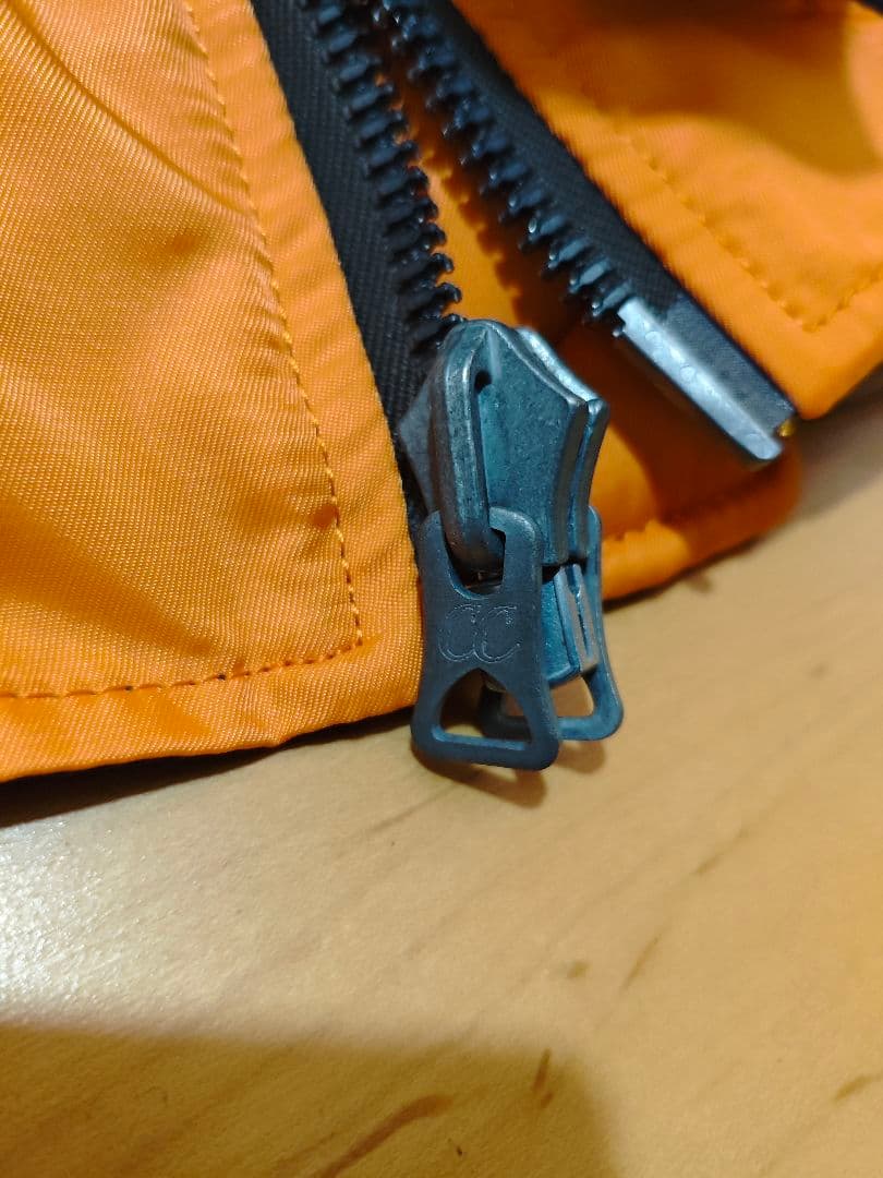 美品 バズリクソンズ UNUSED MA-1 サイズ2 オレンジ