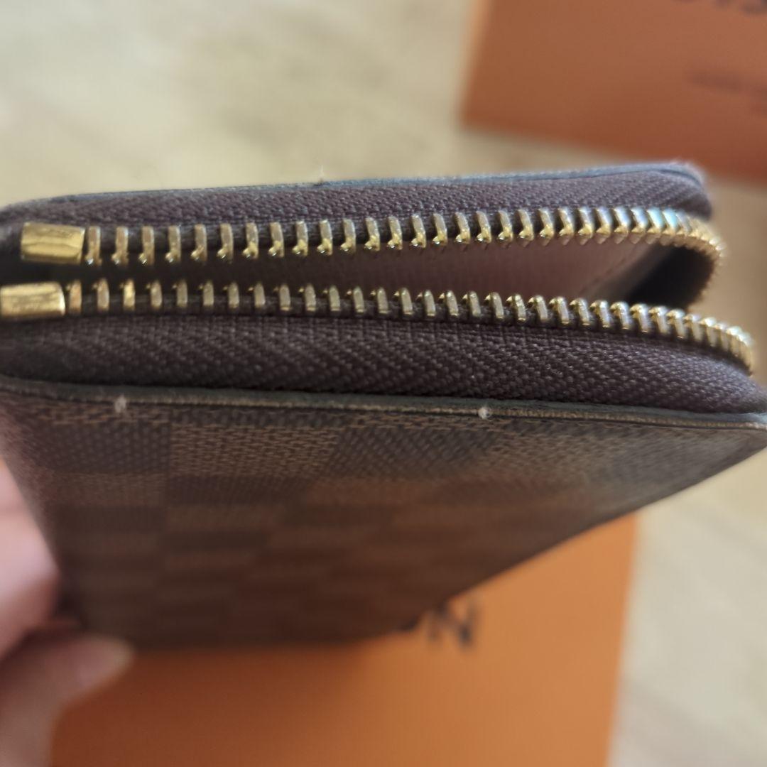 ルイヴィトン ポルトフォイユ クレマンス ダミエエベヌ ローズバレリーヌ 長財布