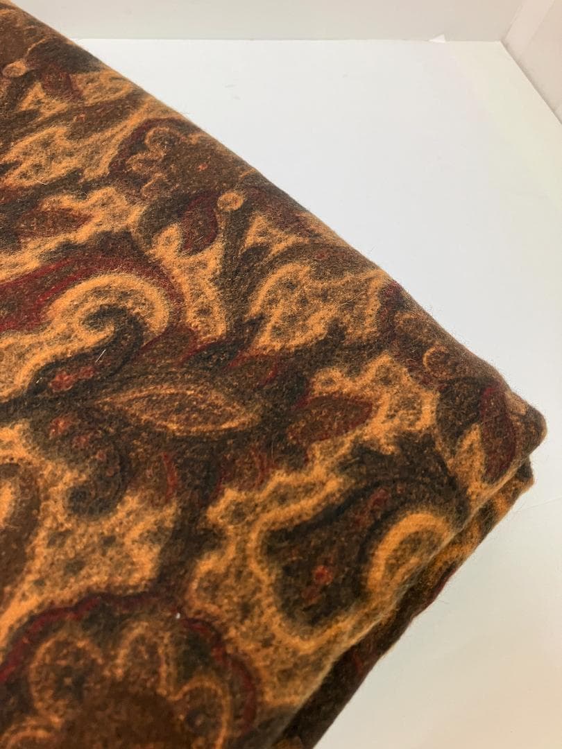 （K03128）エトロ　ETRO　マフラー　ショール　大判　カシミヤ100％