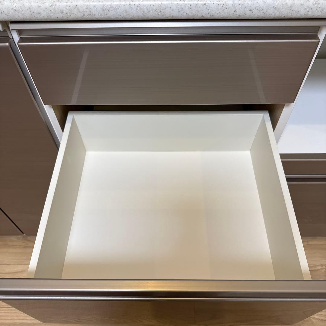 ニトリ　キッチンカウンター（アルミナ2 140CT SI）