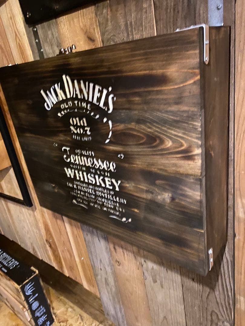 壁掛けテーブル　壁掛け収納　インダストリアル