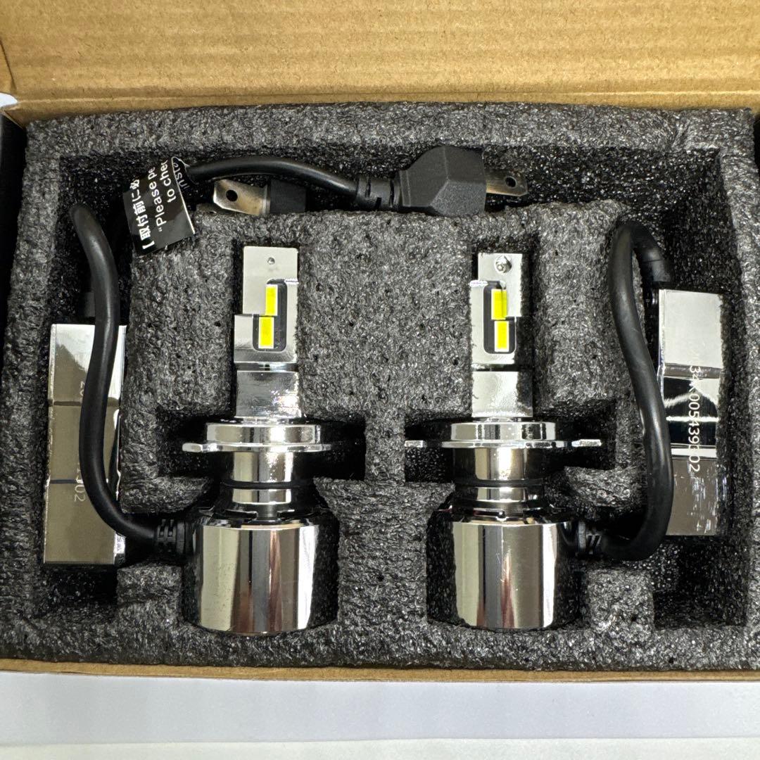 HID屋　Qシリーズ　H4 LEDヘッドライト　68400カンデラ　車検対応