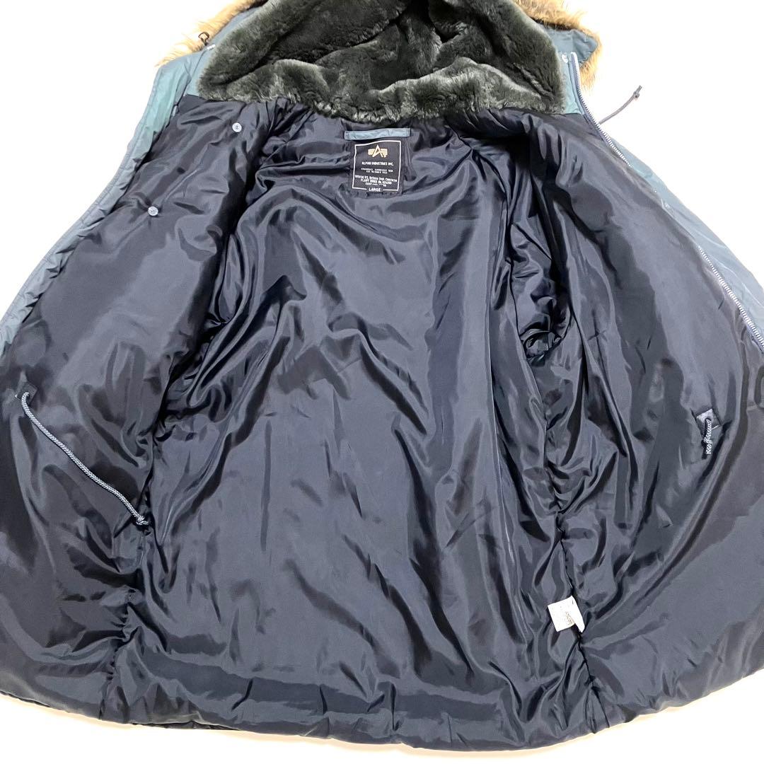 【美品】アルファインダストリー　N3-B フライトジャケット　ファー脱着