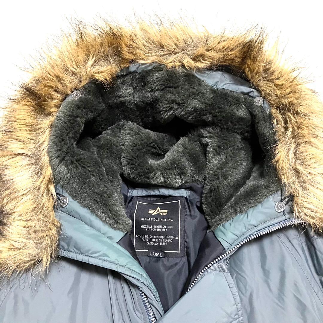 【美品】アルファインダストリー　N3-B フライトジャケット　ファー脱着