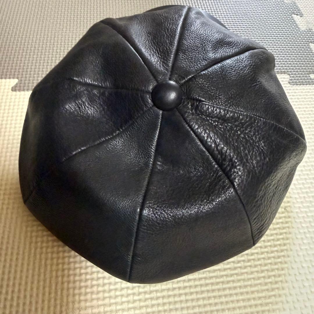 CA4LA カシラ レザーキャスケット カウレザー 黒