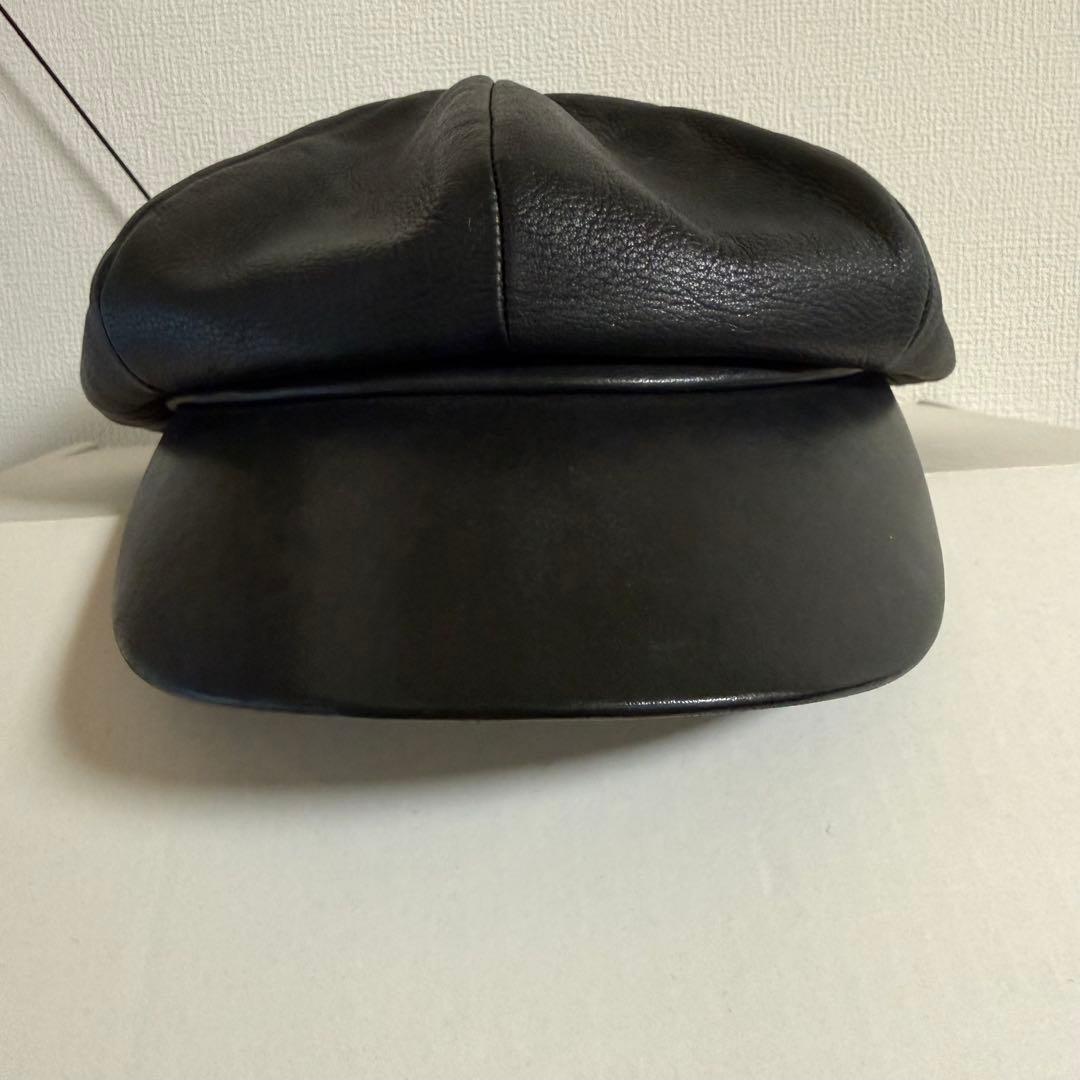 CA4LA カシラ レザーキャスケット カウレザー 黒