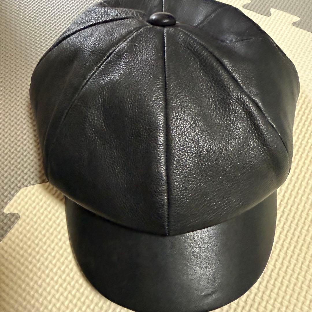 CA4LA カシラ レザーキャスケット カウレザー 黒