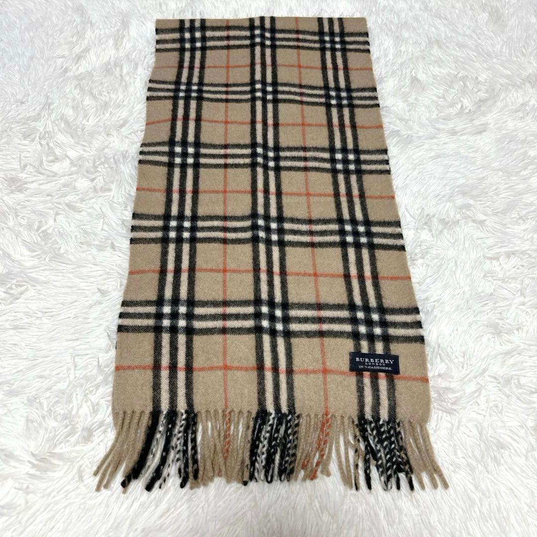 ✨新品級✨ BURBERRY バーバリー カシミヤ100% ノバチェック y2k