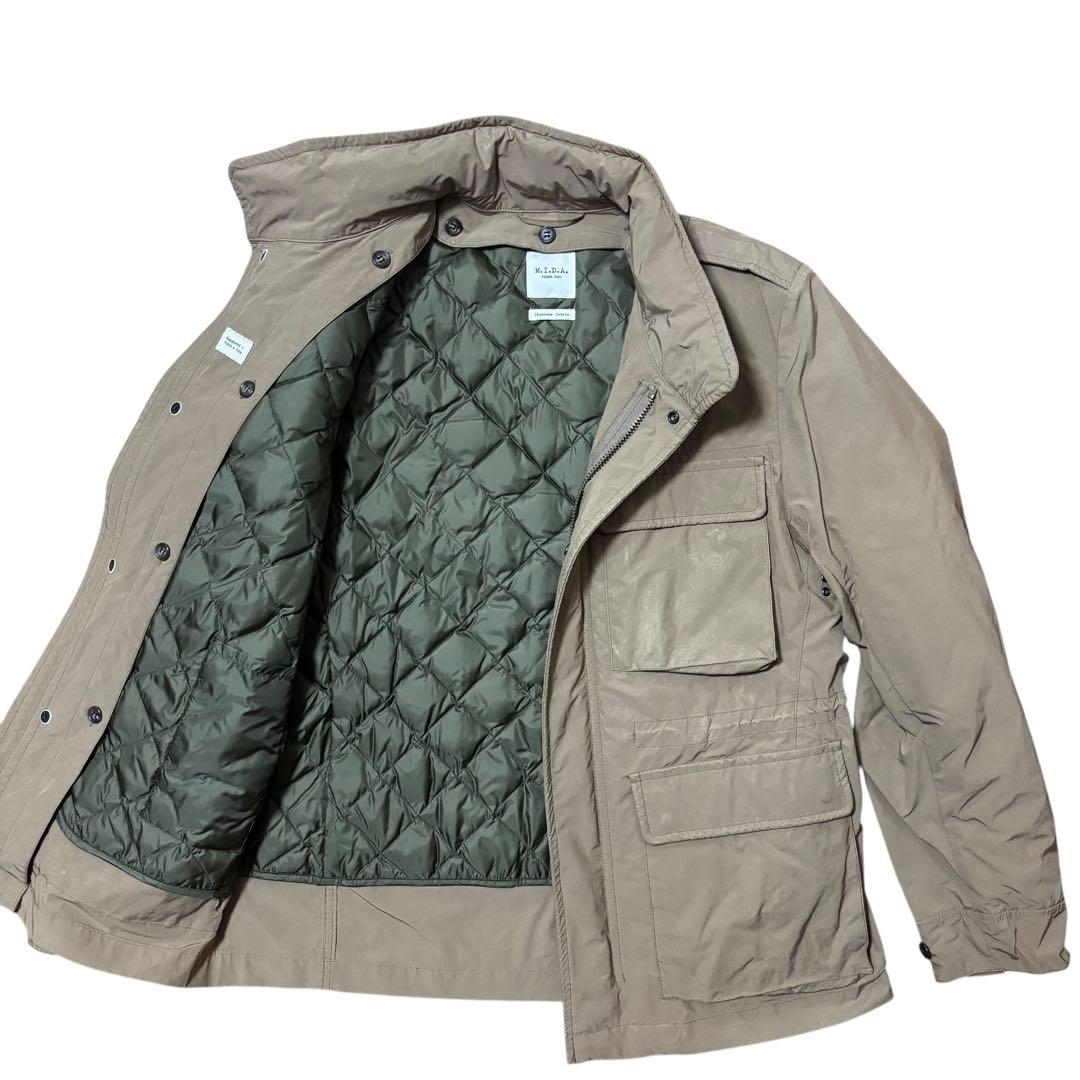 【美品】M.I.D.A M-65 ミリタリージャケット ライナー付き