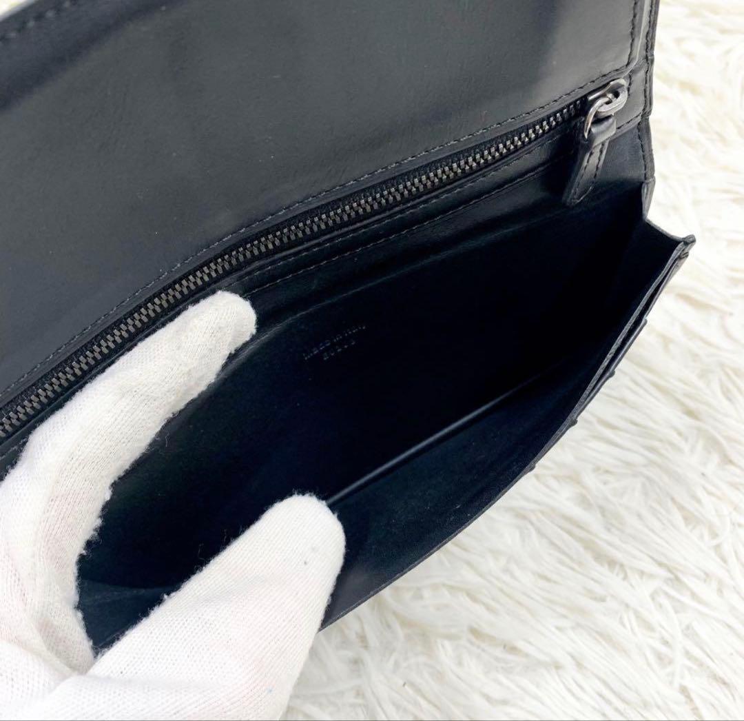 【美品】 ベルルッティ サンタル ダブルスクリット 長財布 サファイアブルー