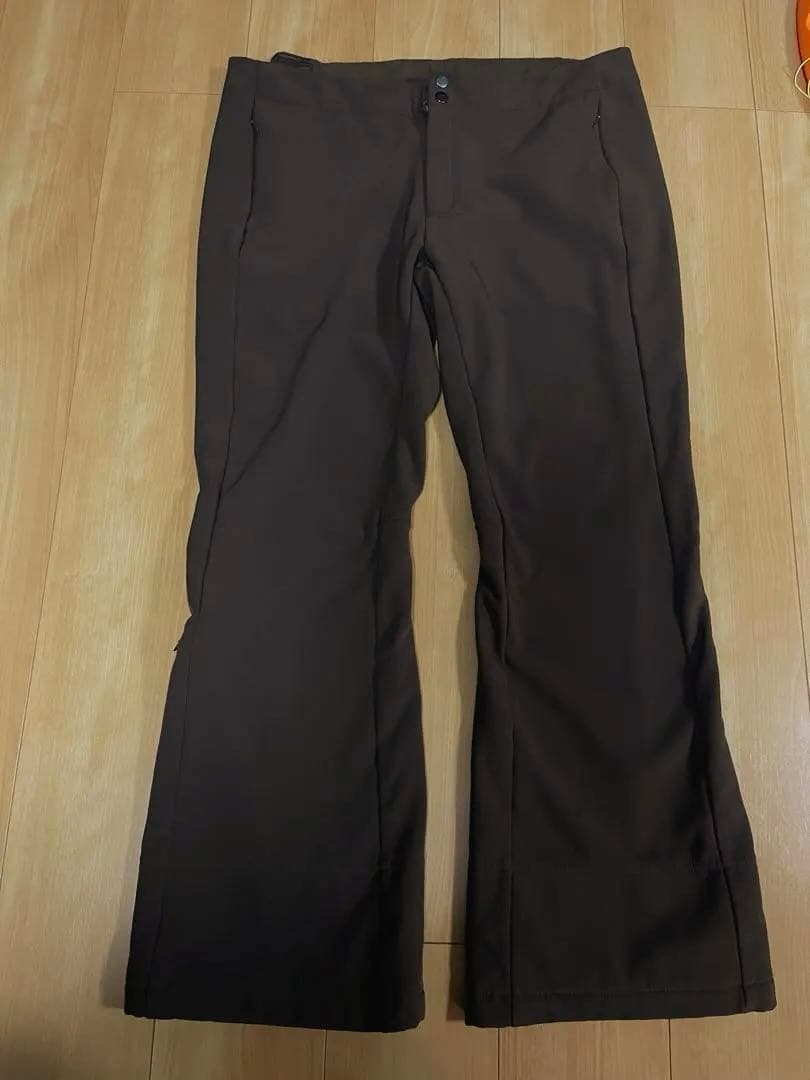 US ノースフェイス スキー パンツ 防寒 登山 ソフトシェル素材 XL スノボ