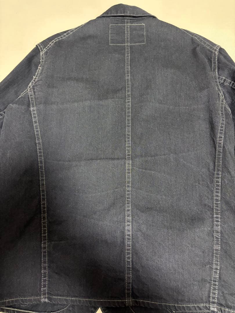 TCB JEANS キャットハート デニムカバーオール　チェンジボタンサイズ36