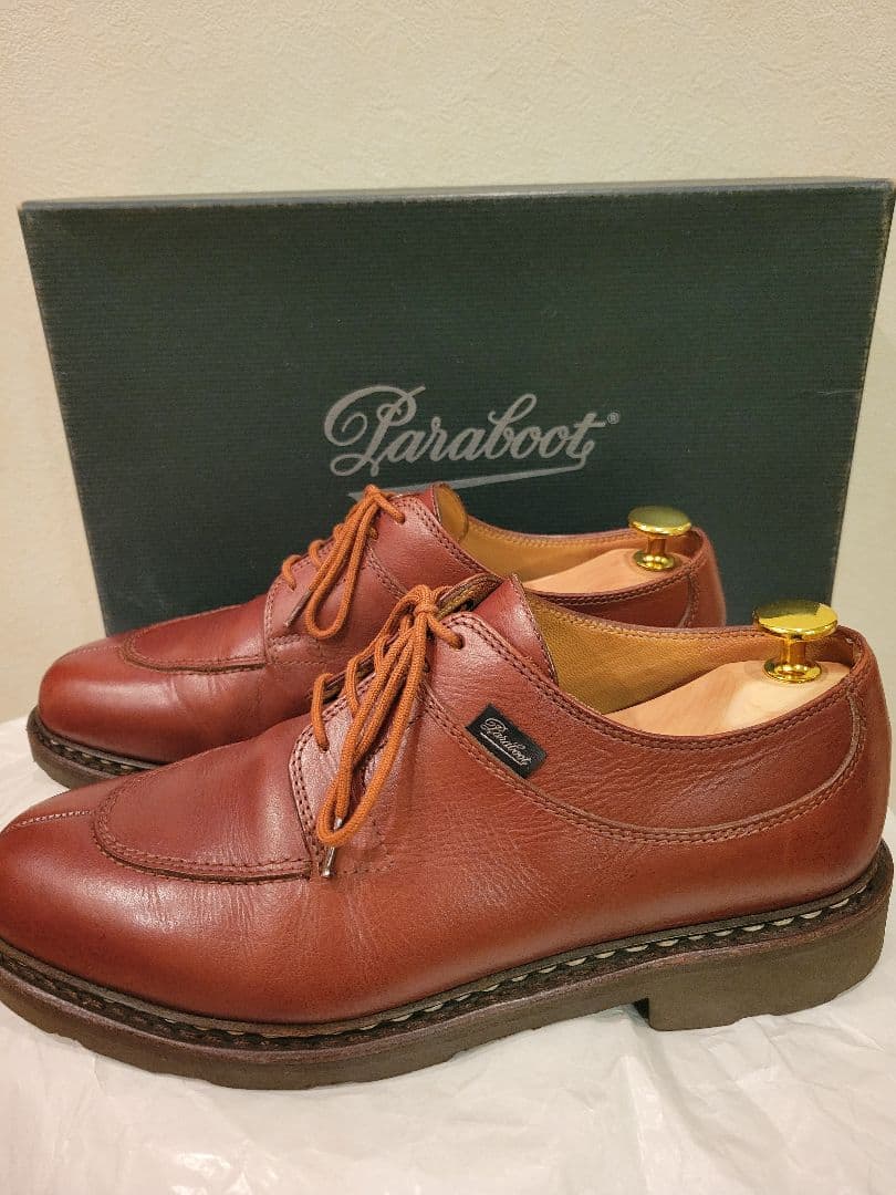 【SALE】 美品　パラブーツ アヴィニョン マロン 5.0