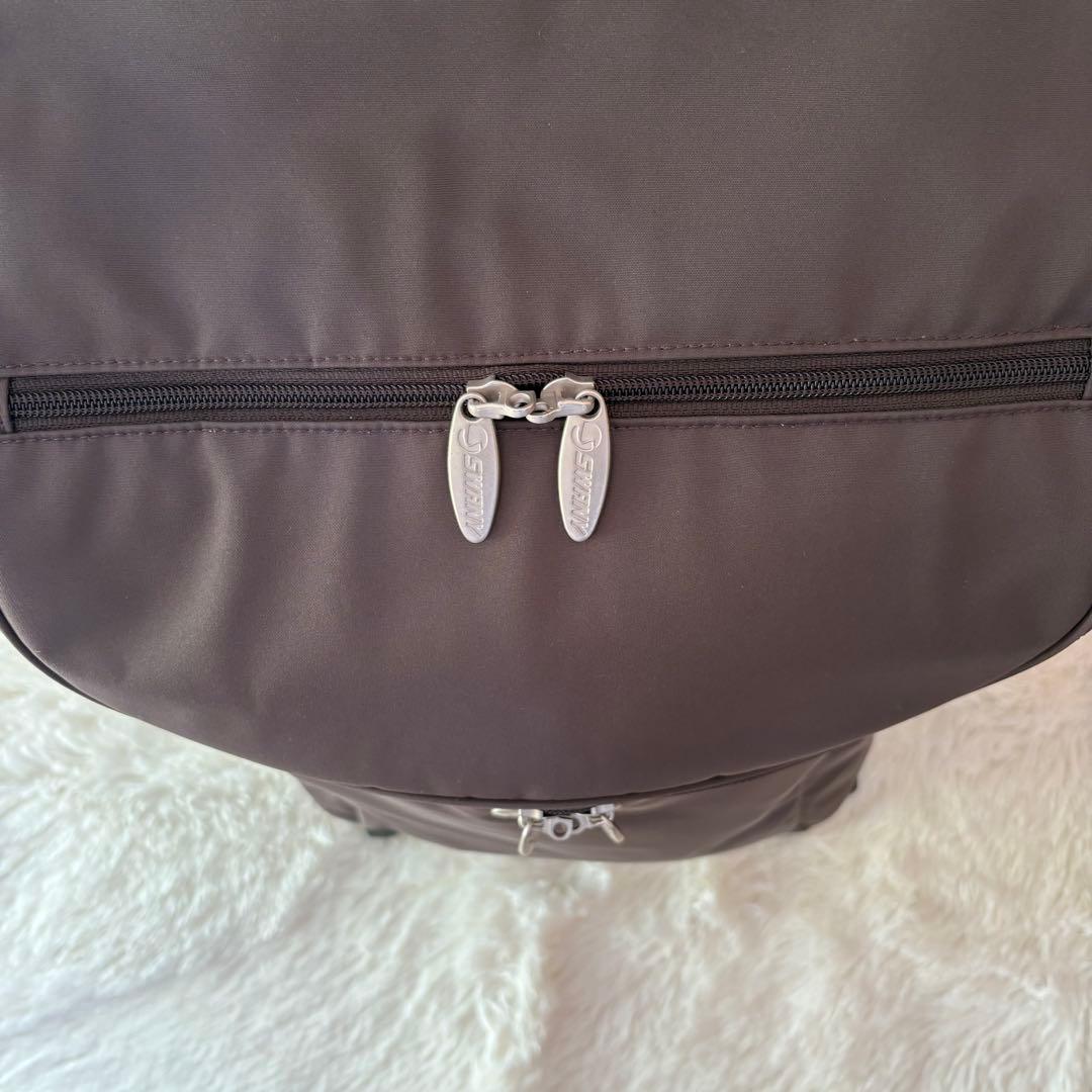 スワニー　SWANY キャリーバッグ　茶色　大きめ