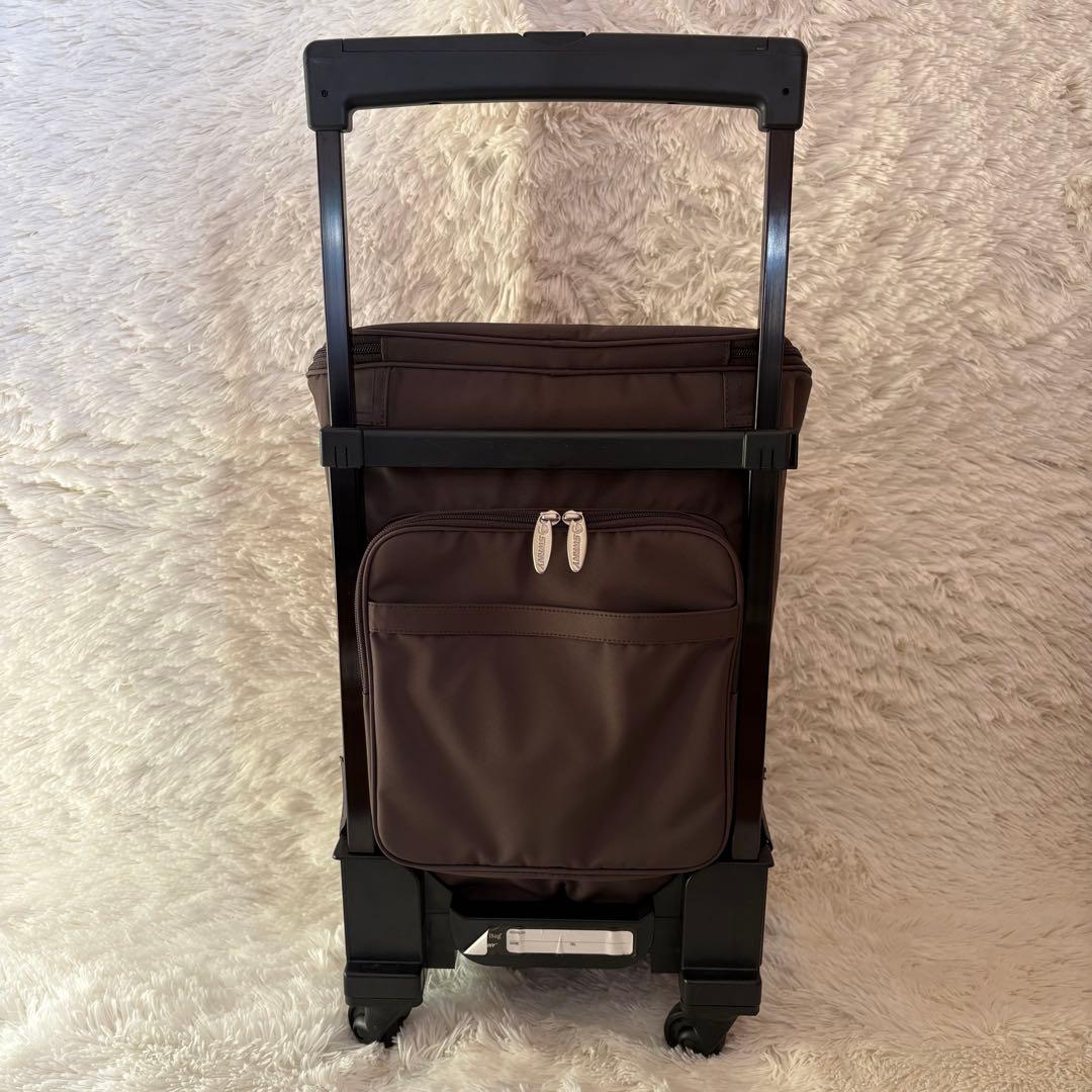 スワニー　SWANY キャリーバッグ　茶色　大きめ
