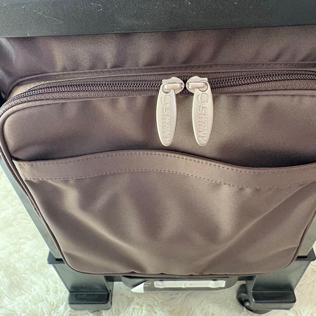 スワニー　SWANY キャリーバッグ　茶色　大きめ